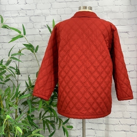 Pacific Trail Rust Quilted Button Down Jacket - Picture 3 of 6